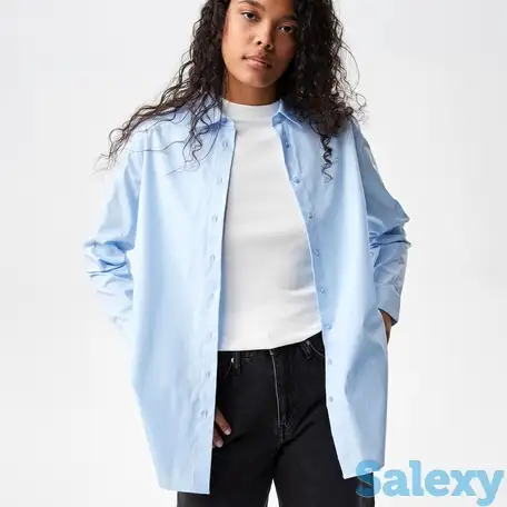 Женская рубашка lacoste regular fit, фотография 1