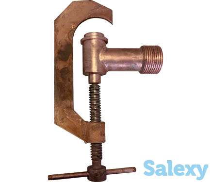 Струбцина железнодорожная Г-образная для слива СУГ, фотография 3