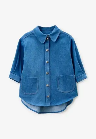 Рубашка джинсовая bug lovers, фотография 1