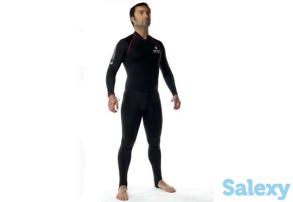 Гидрокостюм для дайвинга sargan nero лайкра унисекс, фотография 1