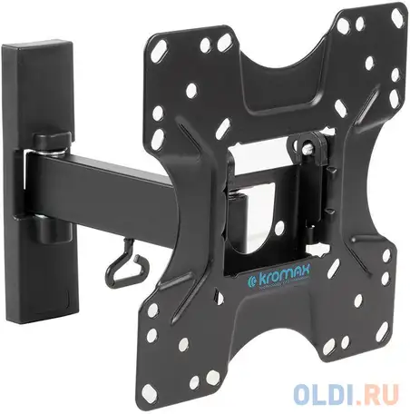 Кронштейн для телевизора kromax optima-213 черный 20