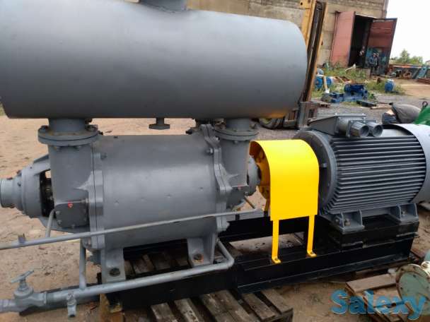 Насос вакуумный ВВН 2-50 с электродвигателем 110 кВт, фотография 1