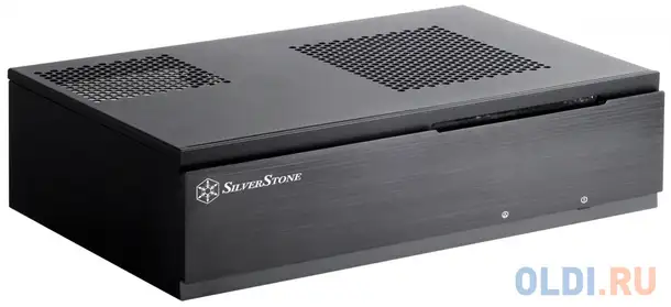 Корпус silverstone milo [sst-ml06b] , mini-itx / htpc , без бп, фотография 1