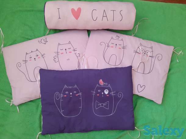 Двусторонние бортики в кроватку, фотография 2