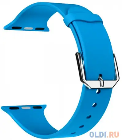 Ремешок lyambda alcor для apple watch голубой ds-aps08c-40-bl, фотография 1