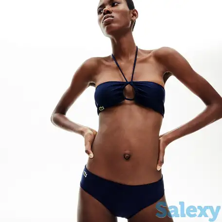 Женский бикини-топ lacoste из переработанных материалов, фотография 1