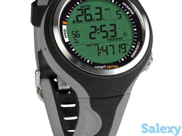 Компьютер для фридайвинга и охоты mares smart apnea цвет черно-оранжевый, фотография 1