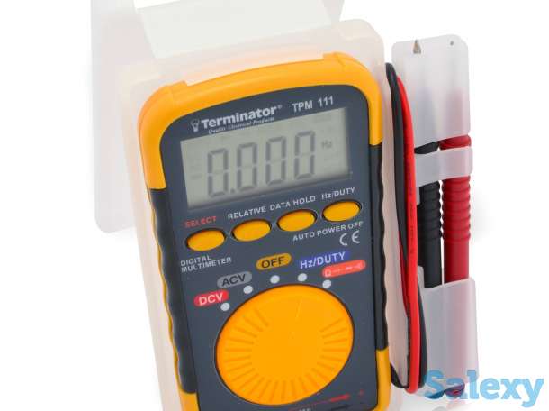 Маленький мини карманный цифровой мультиметр TPM 111, фотография 3