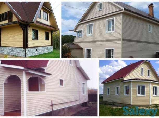   Облицовка фасадов сайдингом, фотография 1