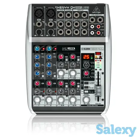 Микшерный пульт behringer xenyx qx1002usb, фотография 1