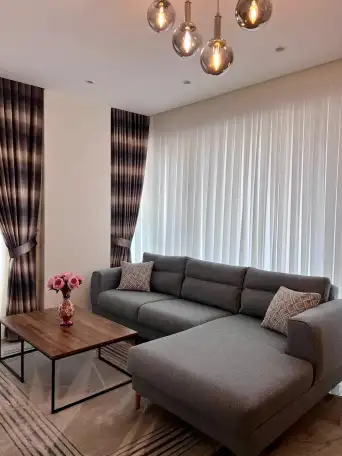 Люкс, двухкомнатная квартира. В ЦЕНТРЕ АЛАНИИ, ТУРЦИЯ. 100м от моря!!!, фотография 3