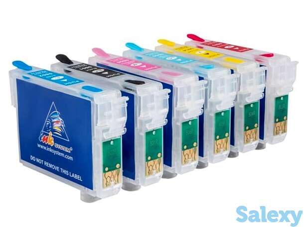 Перезаправляемые картриджи для epson stylus photo tx659, фотография 1