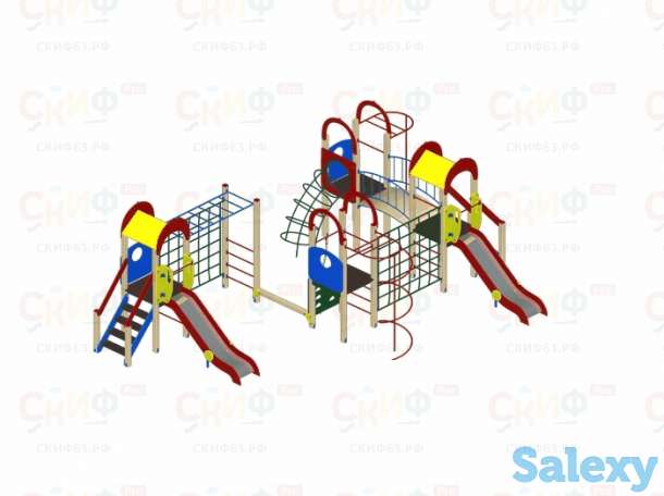 Детский игровой комплекс «Дворик детства» ДИК 403, фотография 1