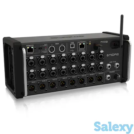 Цифровой микшерный пульт midas mr18, фотография 1