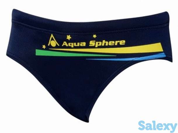 Плавки aquasphere rio navy blue/yellow, фотография 1