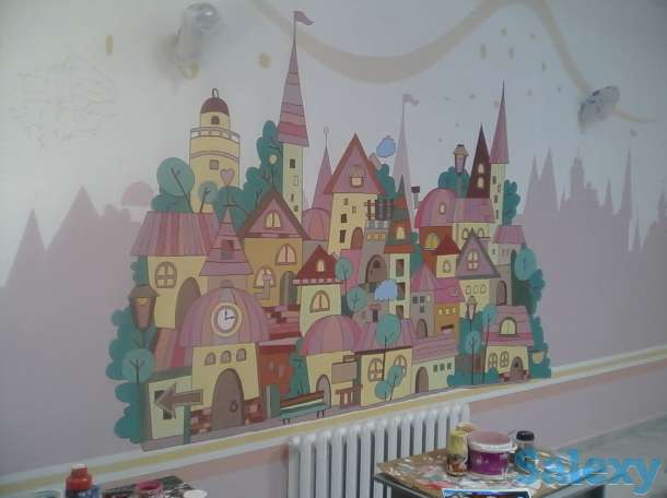 Художник роспись стен оформление дизайн, фотография 1