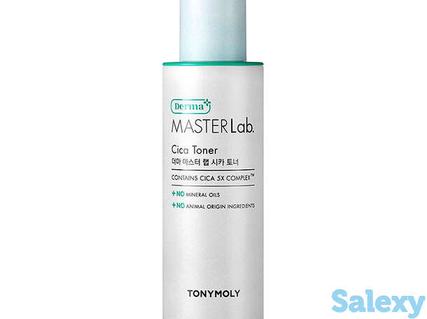 Тонер для лица tony moly derma master lab. cica toner, фотография 1