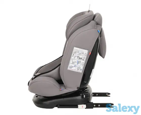BAMBOLA автокресло для детей 0-36 кг Minori ISOFIX Светло/Серый 2шт/кор, фотография 4