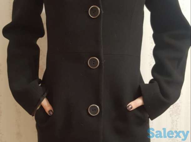 Пальто (черное, молочное, красное), фотография 2