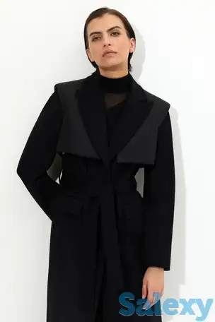 Пальто со съемной манишкой vassa&co, фотография 1