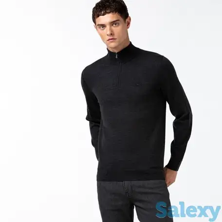 Мусжкой шерстяной свитер lacoste, фотография 1