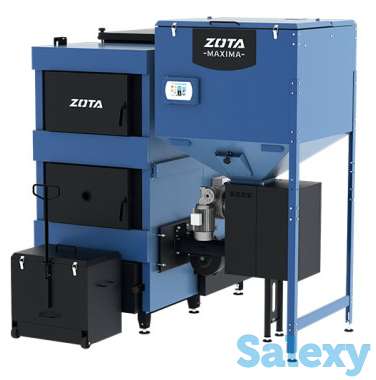 Автоматический твердотопливный котел ZOTA «Maxima», фотография 1