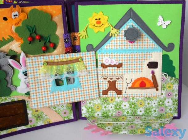 Шью из фетра и текстиля развивающие книжки. Любой сложности., фотография 4