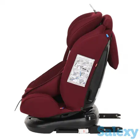 BAMBOLA Автокресло для детей 0-36 кг Minori ISOFIX Темно/Красный 2шт/кор, фотография 4
