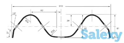 Китайский станок по производству барьерного дорожного ограждения, фотография 1