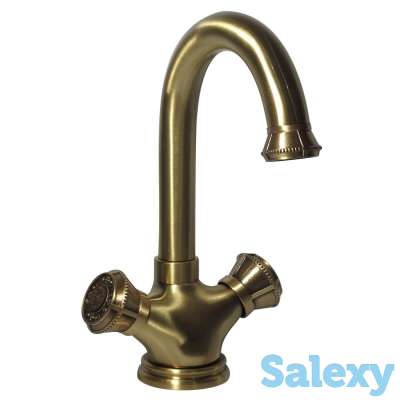 Магазин Профессионального Сантехника Хаммам cмеситель античный на раковину LA10114AAB, фотография 1