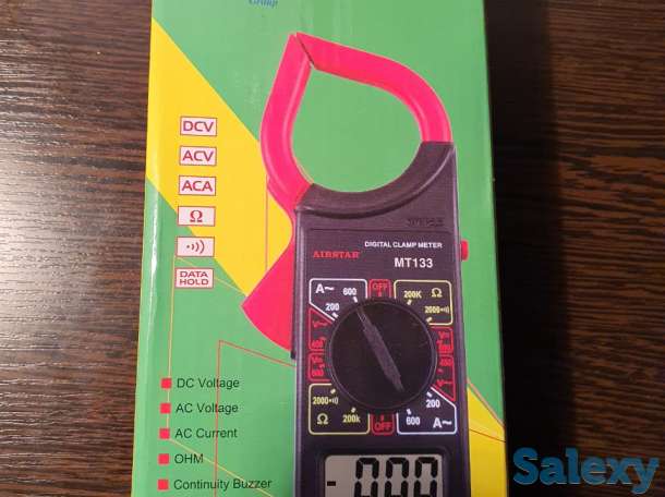 Токоизмерительные клещи MT-133 DIGITAL CLAMP METER Оригинал, фотография 4