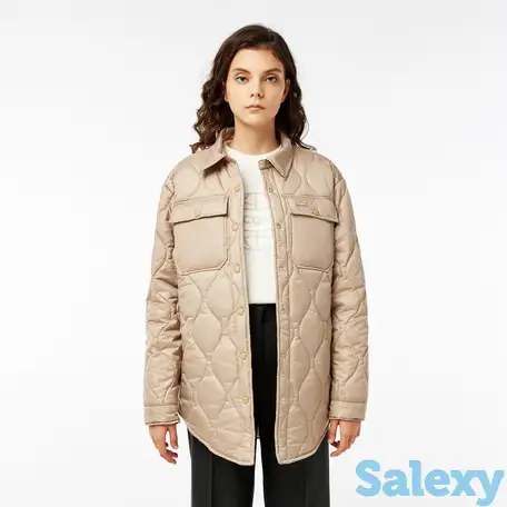 Женская стёганая куртка lacoste, фотография 1