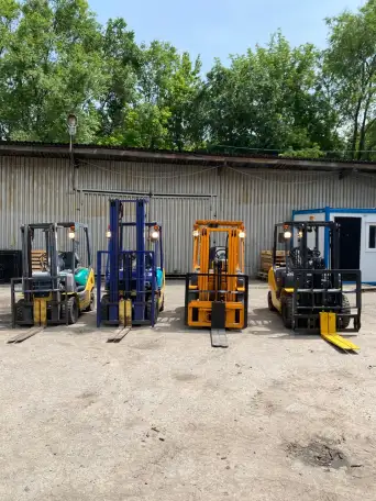 Вилочные погрузчик. Komatsu из Японии, фотография 6