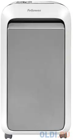 Шредер fellowes powershred lx221 белый (секр.p-5)/перекрестный/20лист./30лтр./скрепки/скобы/пл.карты, фотография 1