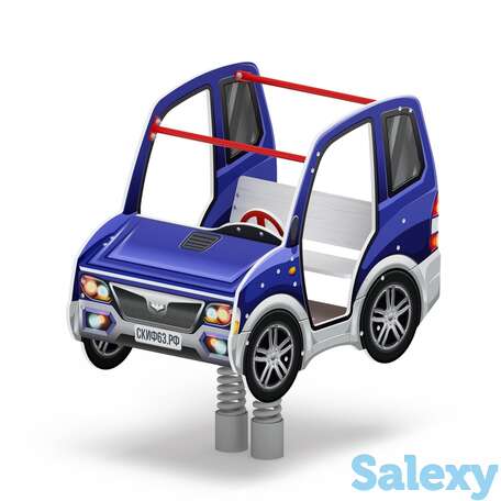 Качалка на пружине машинка ио 23.03.01-01, фотография 1