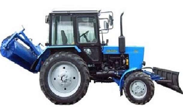 Плужно-щеточное оборудование на МТЗ-80/82 УК, фотография 1