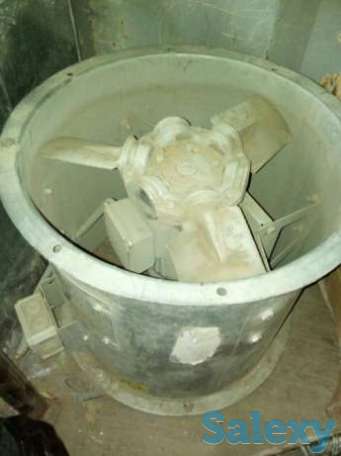 Вентилятор осевой ВО-06-300 №6,3 с электродвигатель АИР71 В2 1.1 кВт, фотография 1