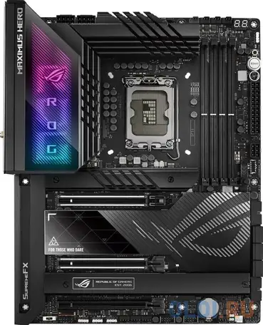 Материнская плата asus rog maximus z790 hero, фотография 1