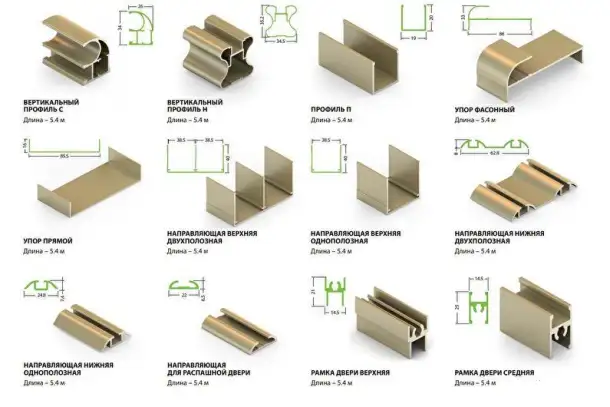 Продажа алюминиевых профилей для мебели, фотография 2