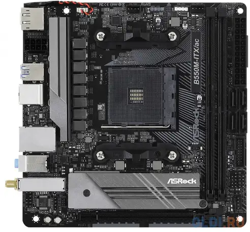 Материнская плата asrock b550m-itx/ac, фотография 1