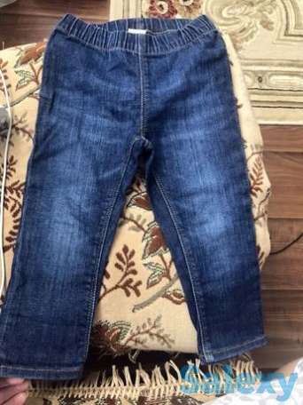 Джинсы H&M+Ветровка Chicco+Комбинезон, фотография 1