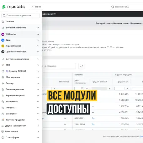 Складчина MPstats. Сервисы аналитики маркетплейсов, фотография 2
