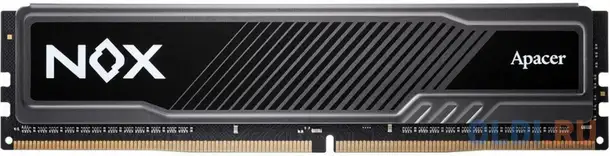 8gb apacer ddr4 3200 dimm nox black gaming memory ah4u08g32c28ymbaa-1 non-ecc,, фотография 1