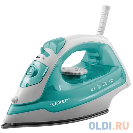 Утюг scarlett sc-si30p11 2000вт мятный, фотография 1