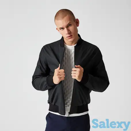 Кожанная куртка lacoste, фотография 1