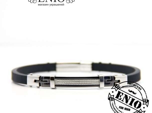Мужские браслеты из каучука от интернет-магазина ENIO., фотография 10
