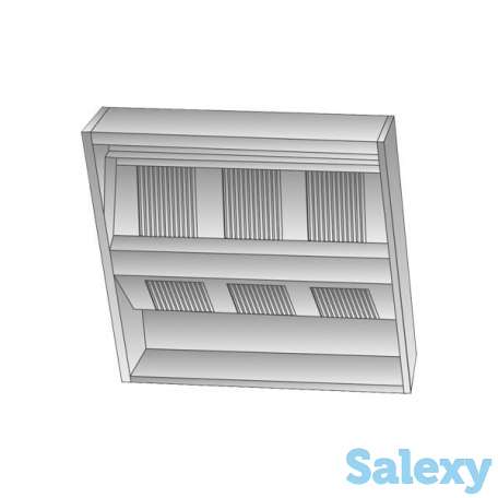 Зонт вытяжной нерж.сталь, фотография 2