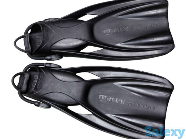 Mares power plana ласты регулируемые, резиновые цвет черный, фотография 1