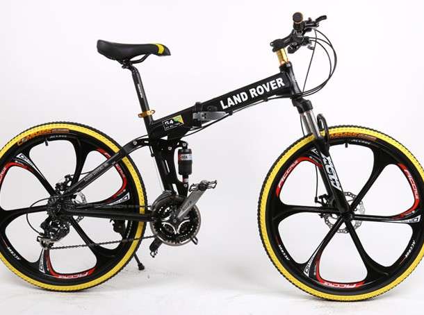 Складной велосипед на литых дисках Land Rover, фотография 4