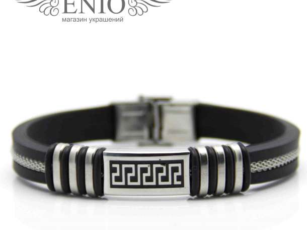 Мужские браслеты из каучука от интернет-магазина ENIO., фотография 4